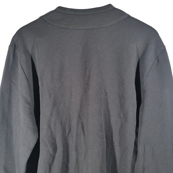 ASOS Design Button Up Long Sleeve Cardigan Shacket Black Unisex S NWOT - Picture 5 of 9